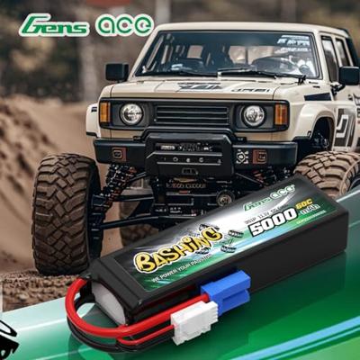 Gens ace LiPo accupack 11.1 V 5000 mAh Softcase EC5 Gens ace LiPo accupack 11.1 V 5000 mAh Softcase EC5