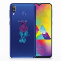 Samsung Galaxy M20 (Power) Telefoonhoesje met Naam Merel - thumbnail