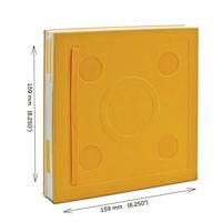 LEGO Notebook with Pen Yellow - thumbnail