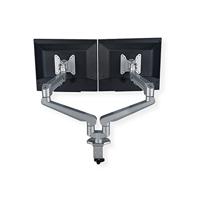 ROLINE LCD dubbele arm, tafelmontage, gasveer, 5 draaipunten - thumbnail