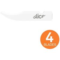 Slice 10536 Keramische reservemesjes, close-up-scheider afgerond 4 stuk(s) - thumbnail