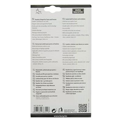 Burg Wächter Winsafe WZ 60 BR SB 38321 Pantservergrendeling Grijs, Bruin