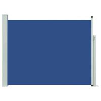 VidaXL Tuinscherm uittrekbaar 140x500 cm blauw - thumbnail