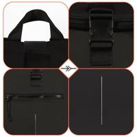 New Rebels Mart New York Zwart 21L Rugzak Rolltop Waterafstotend Laptop 15.6" - thumbnail