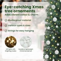 VidaXL Kunstkerstboom groen 240 cm pvc en staal en kunststof - thumbnail