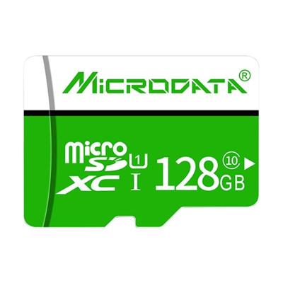 MICROGEGEVENS 128GB U1 groen en wit TF (Micro SD) geheugenkaart