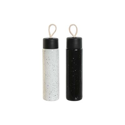 Thermosfles Home ESPRIT Wit Zwart 350 ml (2 Stuks)
