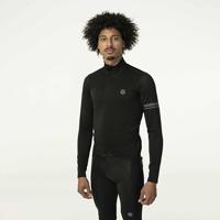 AGU Rain Jersey Fietsshirt Lange Mouwen Performance Heren - Zwart - XXXL - thumbnail