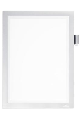 Durable duraframe magnetisch kader Note A4, zilver