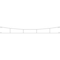 Viessmann Modelltechnik 4143 H0 Rijdraad Universeel 360 mm 3 stuk(s) - thumbnail