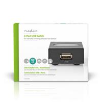 2-Port | USB Switch | Black - thumbnail