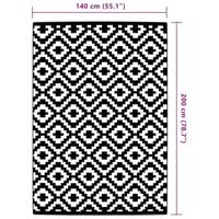 Buitenkleed ARAKIL 140x200 cm PP grijs - thumbnail