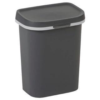 Curver Mistral afvalbak flat 10 liter antraciet