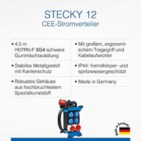 AS Schwabe Stecky 12 60962 CEE-stroomverdeler 400 V 32 A - thumbnail