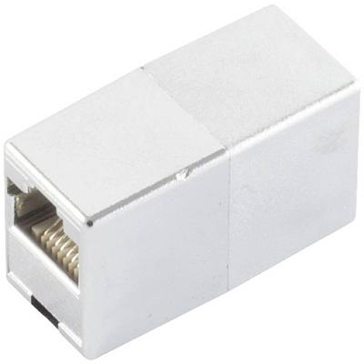 Shiverpeaks Telefoon (analoog) Adapter [1x RJ45-stekker 8p8c - 1x RJ45-stekker 8p8c] Zilver