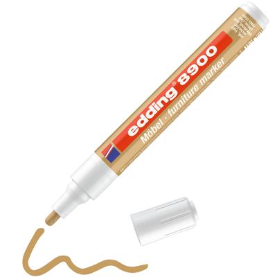 Viltstift edding 8900 meubel rond 1.5-2mm eikenht