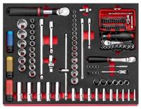 Facom foam module 1/4" 1/2" 3/8" ratels & doppen ogv grip m3 - MODM.L1GRP - thumbnail