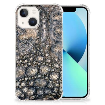 iPhone 13 Case Anti-shock Krokodillenprint iPhone 13 Case Anti-shock Krokodillenprint