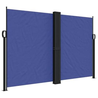 VidaXL Windscherm uittrekbaar 160x1200 cm zwart