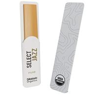 D&apos;Addario Woodwinds ORSF05TSX4S Organic Select Jazz Tenorsaxofoonriet, 4 Soft, 5-pack - thumbnail