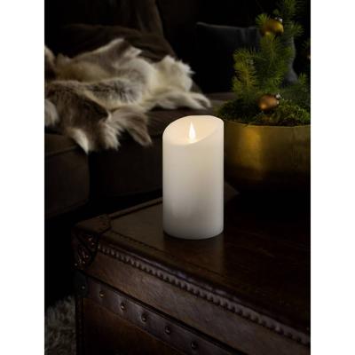 Konstsmide 1842-100 LED-kaars met echte was Wit Warmwit (Ø x h) 100 mm x 180 mm Konstsmide 1842-100 LED-kaars met echte was Wit Warmwit (Ø x h) 100 mm x 180 mm