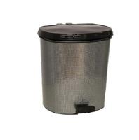 Gerimport Prullenbak Pedaal 28 x 26 x 33 Donker 11 Liter - thumbnail