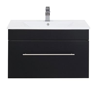 Wastafelkast Ivar Zwart M Wastafelkast Ivar Zwart M