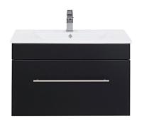 Wastafelkast Ivar Zwart M - thumbnail