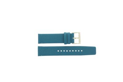 Horlogeband Marc by Marc Jacobs MBM1263 Leder Turquoise 20mm