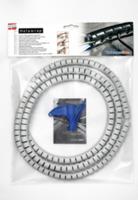 HellermannTyton HWPP-25MM-PP-GY-K1 Kabelslang 27 mm (max) Grijs 2 m - thumbnail