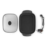 Nedis fcsp110ebk40 elektrische hapjespan 40 cm dik gegoten aluminum body - thumbnail