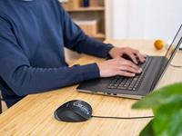 Trust FYDA Ergonomische muis Kabelgebonden Optisch Zwart 6 Toetsen 5000 dpi Ergonomisch - thumbnail