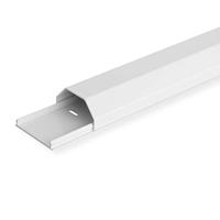 ROLINE Kabelgoot, aluminium, 50 x 26 mm, wit, 1,1 m - thumbnail