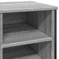 Schoenenkast 90x38x61,5 cm bewerkt hout grijs sonoma eikenkleur - thumbnail