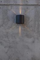 Lutec Zwarte wandlampGemini Beams rond design - 5104006012 - thumbnail