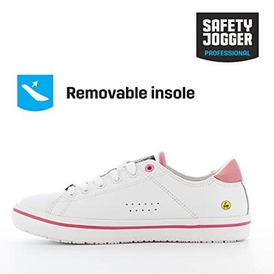 Oxypas Sneaker Leer Paola | Fuchsia | Maat 36 - 00,154,158,36