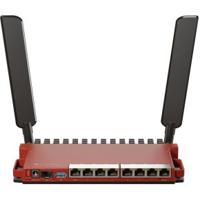 Mikrotik L009UiGS-2HaxD-IN draadloze router Gigabit Ethernet Single-band (2.4 GHz) Rood - thumbnail