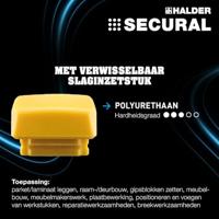 Halder Aktionsbox Dreamteam 3117s003 Hamerset Zacht 1030 130 mm 2 stuk(s) - thumbnail