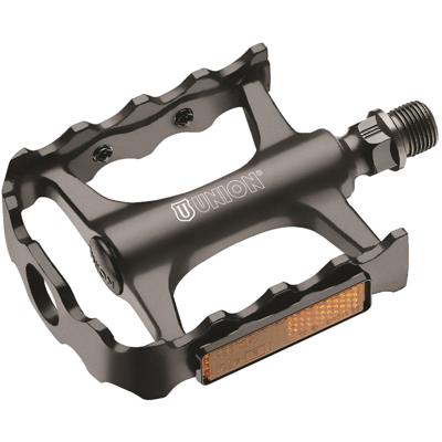Union Platformpedaal sp-160 aluminium zwart 2 stuks