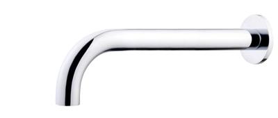 Wiesbaden inbouw-uitloop rond 25 cm 1/2&apos;&apos; chroom