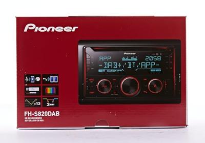 Pioneer FH-S820DAB Autoradio dubbel DIN DAB+ tuner, Bluetooth handsfree, AppRadio Pioneer FH-S820DAB Autoradio dubbel DIN DAB+ tuner, Bluetooth handsfree, AppRadio