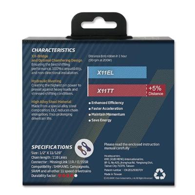 KMC Ketting tt11 waxed