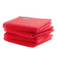 DDDDD Vaatdoek Basic Katoen Rood - 4 stuks - thumbnail