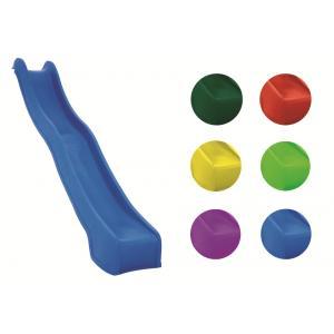 Kunststof glijbaan 300cm blauw - geschikt voor platformhoogte 130-160cm Kunststof glijbaan 300cm blauw - geschikt voor platformhoogte 130-160cm