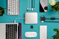 Digitus DA-70863 notebook dock & poortreplicator Bedraad USB 3.2 Gen 2 (3.1 Gen 2) Type-C Zilver - thumbnail