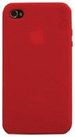 Jivo - JI-1183 - Apple iPhone 4/4S siliconen hoes in rood - thumbnail