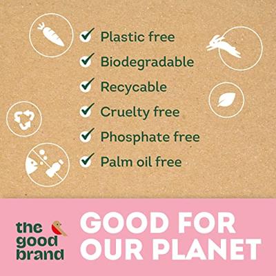 The Good Brand Wasstrips - bloemen - 64 stuks - thumbnail