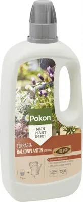 Pokon Bio Terras & Balkon Planten Voeding 1L