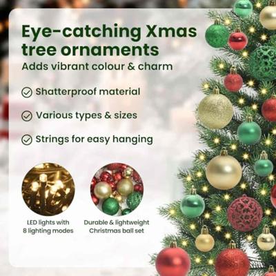 VidaXL Kerstboom met 150 led met standaard groen 65 cm pe