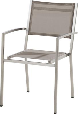 4SO Plaza stapelstoel Mocca